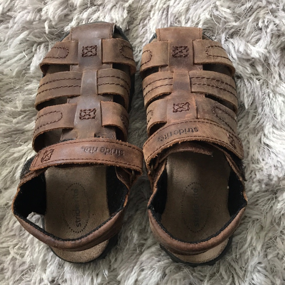 Stride Rite sandals size 10m Leather